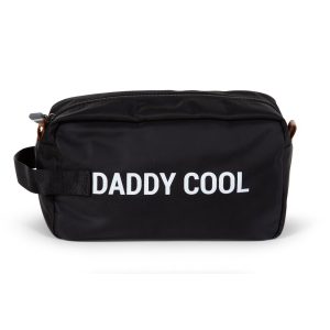 “Daddy Cool” piperetáska – Fekete/Fehér